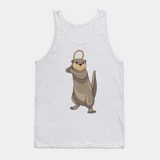 Otter Tennis Tennis racket Tank Top